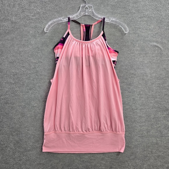 Lululemon Women Activewear Top 6 Pink No Limits Tank Bleached Coral - Picture 1 of 9